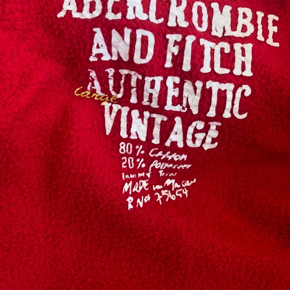 Abercrombie & Fitch Red Hood - Picture 5 of 5